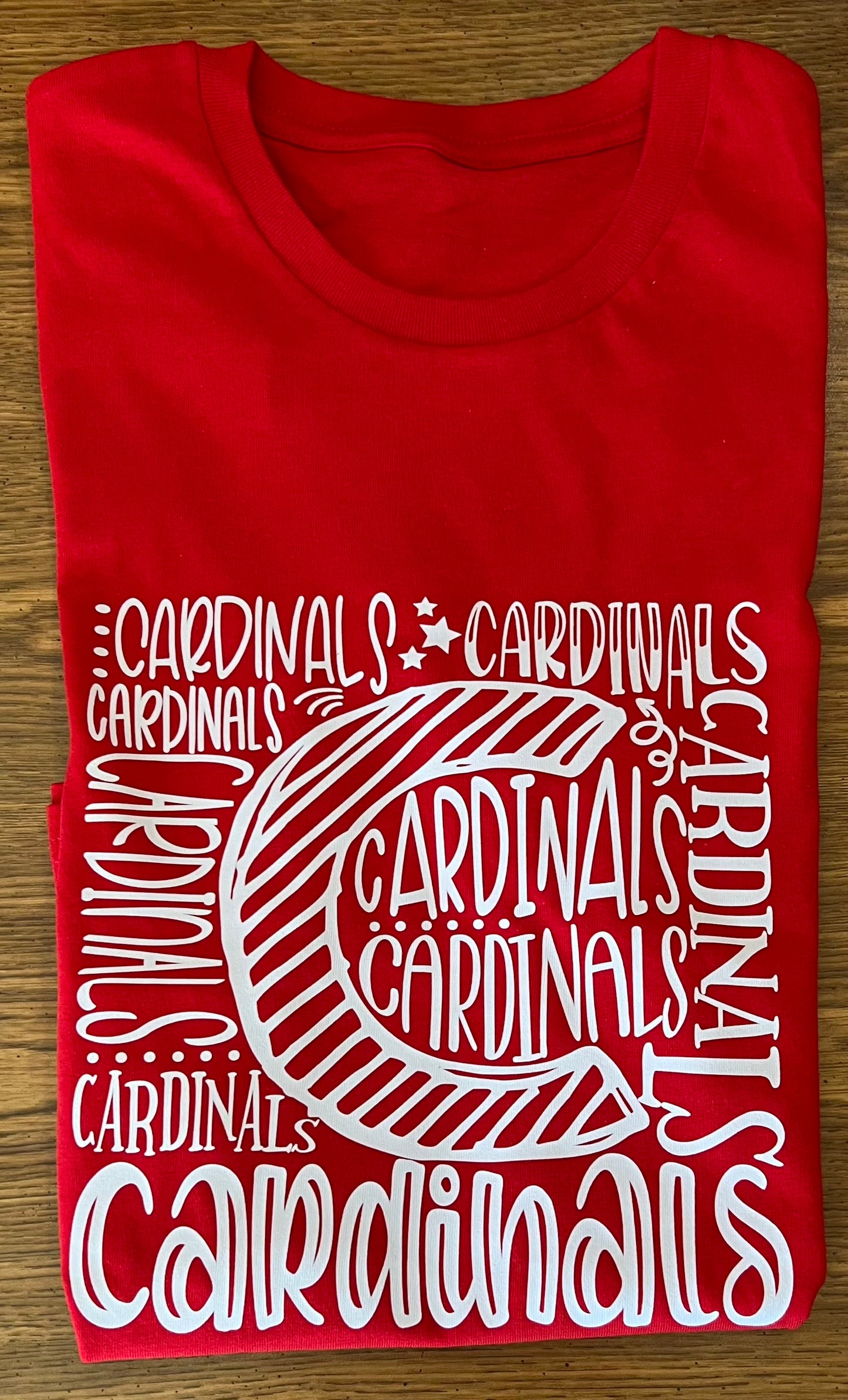 Adult "Cardinals Collage" T-Shirt